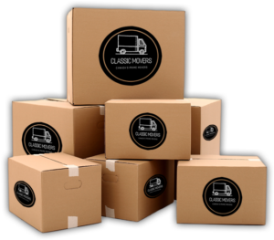moving boxes and packing supplies from classic movers - the trusted moving company in Ottawa